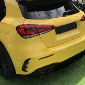 台灣現貨】賓士 A系列 W177 五門專用 後保桿風刀 AMG A35 A45 風格 A180 A200後定風翼