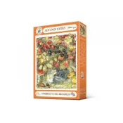 (店+)【VOX】【拼圖貓】VOX-BRAMBLY HEDGE-野薔薇村的快樂老鼠們-荊棘叢中的入口 900片拼圖 VE1000-121