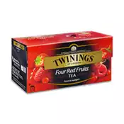 【百利市購物中心】【Twinings 唐寧茶】四紅果茶｜2克/25入