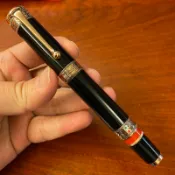 筆來筆趣》義大利 Aurora 奧羅拉 Dante inferno 地獄黑但丁 18K 限量鋼筆