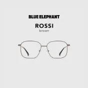 【BLUE ELEPHANT】ROSSI brown MAIN一般款式 抗藍光眼鏡 鏡框 附盒 官方旗艦店