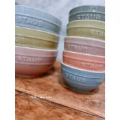 法國 STAUB  湯碗 麵碗 碗公 18cm 豆沙粉 奶油藍 青檸綠 盒裝 現貨 全新上市 馬卡龍色 經典好用