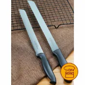 三能SANNENG食品烘焙器具 【SANNENG 三能官方】26 30cm鋸刀-黑色塑膠柄 麵包刀 SN4802 SN4807