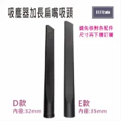 吸塵器配件 吸塵器加長扁嘴吸頭 內徑:32mm /35mm 家用/商用 台灣現貨【居家達人 C001DE】