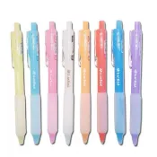 TEMPO 節奏 0.7mm 按壓 丙烯 中性筆 共8色 子彈筆頭 彩繪 塗鴉 彩色筆 GL-253【金玉堂文具】
