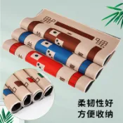 【熱銷】麻將桌布墊子正方形家用加厚消音防滑手搓麻將毯撲克布亞麻布桌墊