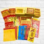 【上芳香業】正錫箔金紙。補財庫。眾神補財庫 發財金 補運金 貴人金(土地公 生意拜拜 武財神)