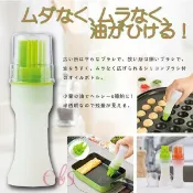 [$699免運] 日本 COGIT 擠壓式矽膠油刷瓶 20ml 綠白/橘白 兩款供選 ☆艾莉莎ELS☆