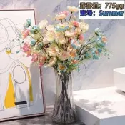 賣仿真花擺設杜鵑花假花客廳餐桌乾花束裝飾插花藝家居擺件