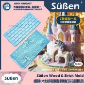 【木紋&磚牆】印花壓模板頂級翻糖矽膠模具參考糖花翻模巧克力模手工皂模食用色素筆惠爾通wilton色膏愛素糖霜珠光粉