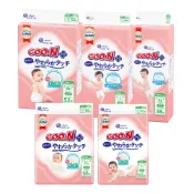 【蝦皮直營】大王 GOO.N 境內版柔觸肌系列 紙尿布 黏貼型NB-XL 褲型M-XXL 敏感肌 紙尿褲
