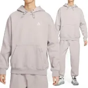 【NIKE 耐吉】AS U ACG Tuff Flc Hoodie PO 男款 女款 灰色 加绒連帽 長袖 DZ3393-009