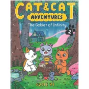 Cat & Cat Adventures: The Goblet of Infinity (Book 2)(graphic novel)/Susie Yi【禮筑外文書店】