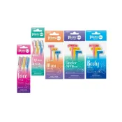 (店+)【FEATHER 羽毛牌】日本 Feather 羽毛牌 Piany 安全修毛刀 3入 (除毛刀 修眉刀 安全刀片)