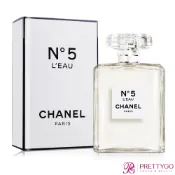 CHANEL 香奈兒 N°5 L'EAU清新晨露淡香水(20mlX3)/50ml-國際航空版【美麗購】