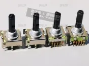 現貨臺灣ALPHA8F3阿爾法SR1712F旋轉波段開關2刀4檔位切換開關袖長23m