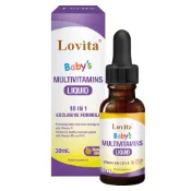 LOVITA愛維他 兒童綜合維生素滴液(30ml)含10種維他命 液態好吸收 加拿大進口