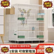 臺灣出貨白鐵不鏽鋼鳥籠 大鳥籠 鸚鵡籠 玄鳳虎皮牡丹通用 蜜袋鼯籠 豪華鳥別墅 蜜袋鼯籠 白鐵籠