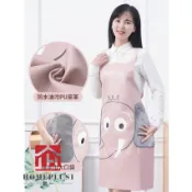 Waterproof Apron cooking Baking Kitchen Elephant 7 colour De