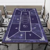 訂單滿額出貨德撲桌布加厚隔音德州撲克桌墊家用棋牌打牌檯布遊戲桌遊專用墊子