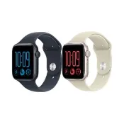 鋼化保貼組【Apple】2026 Apple Watch SE3 LTE 44mm(鋁金屬錶殼搭配運動型錶帶)