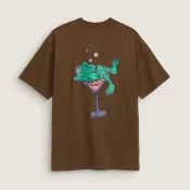 【VANS】官方旗艦 Bar Hopper 咖啡色短袖T恤
