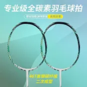 百貨屋二號 46T高鋼全碳纖維羽毛球拍代工定制11Pro框型T700羽毛球拍OEM
