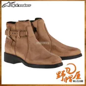 《野帽屋》Alpinestars A星 Stella Kerry 防摔 防水 女款 短筒 車靴。咖啡