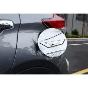 〈現貨〉 Nissan 日產  KICKS 專用 ABS 鍍鉻 油箱蓋 飾版 油箱貼 裝飾貼 白金 不鏽鋼 油箱蓋
