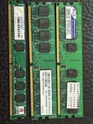 DDR2 創見 Transcent  1G  宇瞻 Apacer 2G  威剛 ADATA 1G 頻率667、800