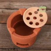 Shark家具-碳爐燒炭爐紅泥爐小火爐風爐橄欖炭木炭功夫煮茶器家用燒水煮茶爐