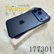 ✨(星星通訊)二手 機況小可惜🌹保固中~Apple iPhone 17 Pro 256G 藏藍 9成新，實體門市最安心