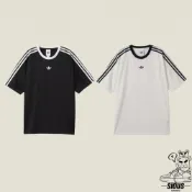 (店+)【adidas 愛迪達】［Siou's］Originals 基本款 男女款 寬鬆落肩 復古長版上衣-KD5829/KD5830