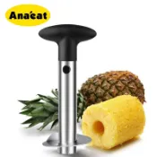 1pc Stainless Fruit Pineapple Corer Slicer Peeler Cutter Kni