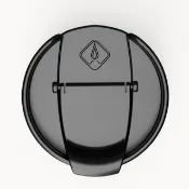 Wattle組件∣上蓋_咖啡杯蓋_黑色