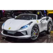 [8585童車]台中實體店.類法拉利造型.搖擺功能.鑰匙啟動.12V雙驅動.超炫前後排燈.兒童電動車.保固一年.