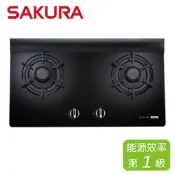 SAKURA 櫻花 二口高效玻璃檯面爐 G2826G(NG1)