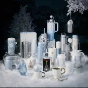 【AM代購】韓中國Starbucks星巴克Stanley史丹利2025雪耀奇境冬藍銀雪花夢幻水壺保溫瓶玻璃杯限量收藏禮物