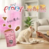 (店+)【Pramy】Pramy 沛米｜潔牙香酥脆 香酥餅 脆餅 貓咪餅乾 貓脆餅 貓咪潔牙餅 50g