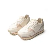 【shoes鞋魔】出口美國軍需品牌Blauer女鞋 25秋季新款女士低幫休閒鞋 厚底防滑增高復古繫帶阿甘鞋 時尚老爹鞋女