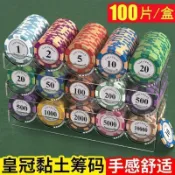 [臺灣出貨免運】麻將籌碼棋牌室專用卡片籌碼幣德州撲克積分幣打麻將打牌用的碼幣