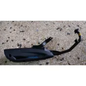 #機車小舖二館#CUXI100/QC100/NEW CUXI100/RSZ/RS ZERO--噴射排氣管(五期,全新)