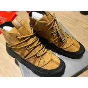 PALLADIUM OFF GRID CRS NBK WP+棕色 牛皮 輪胎底 防水 雨靴 77986-237