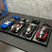 【現貨】1/64模型車專賣區 帕加尼 藍寶堅尼 法拉利 保時捷911 瑪莎拉蒂MINI GTR 京商 7-11小車 二手