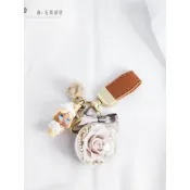 正版泡泡瑪特冰淇淋甜筒杯系列牛奶布丁哭娃Cry baby小萌粒永生花鑰匙圈包包吊飾 送禮首選 生日禮物 質感滿分 禮品包