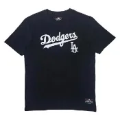 【FANATICS】MLB短袖上衣 洛杉磯道奇隊 LOGO T恤 (MLBTS520201BK3黑)