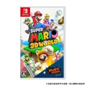 【Nintendo 任天堂】NS Switch 超級瑪利歐3D世界+狂怒世界 (台灣公司貨-中文版)