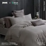 (店+)【Urban Nest】台灣製 極致天絲100支100%萊賽爾天絲兩用被床包枕套組-多色任選(單人加大)