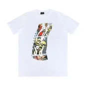 【Paul Smith】PAUL SMITH 簽名LOGO美式漫畫印花純棉短袖T恤(男款/白x多彩)