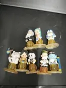 1.七龍珠坐珠 公仔 8隻.2. 火影大蛇丸、勘九郎、漩渦鳴人 忍者 忍形集雜公仔1-4